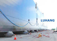 समुद्री Vulconized रबर नाव जहाज लिफ्ट एयर बैग की लंबाई 1.5 मीटर से 10 मीटर एयरबैग