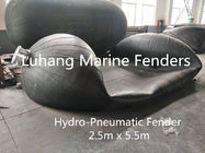 हाइड्रो न्यूमेटिक समुद्री रबड़ फेंडर्स स्लिंग प्रकार 2.5mX5.5m