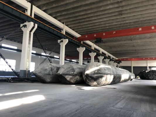 भारी ड्यूटी जहाज लॉन्चिंग एयरबैग 2.0*16M 10 परतें कोई वायु रिसाव नहीं