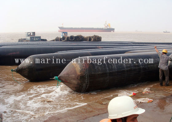 जहाज के प्रक्षेपण और उठाने के लिए समुद्री inflatable रबर एयरबैग