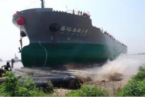 जहाज़ लॉन्चिंग और उठाने के लिए रोलर बैग